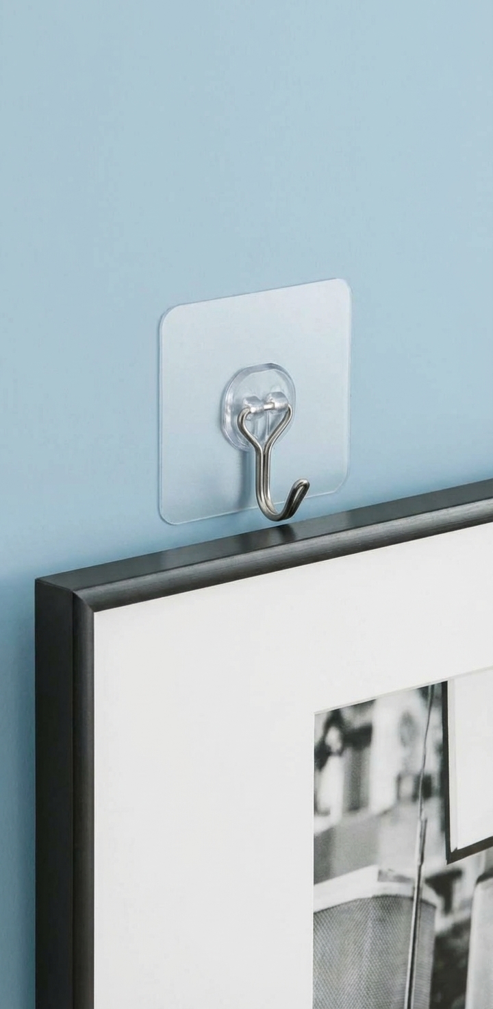 Soporte de gancho con adhesivo