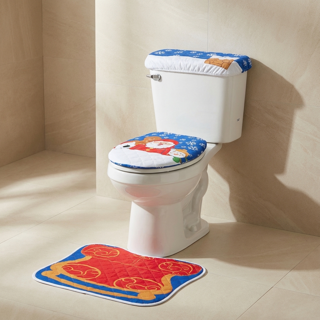 Juego de Baño Santa y Amigos